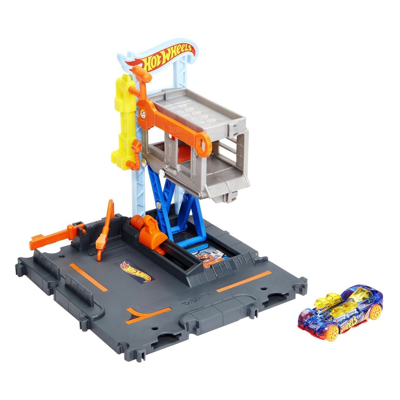 Hot Wheels City Nemesis гараж