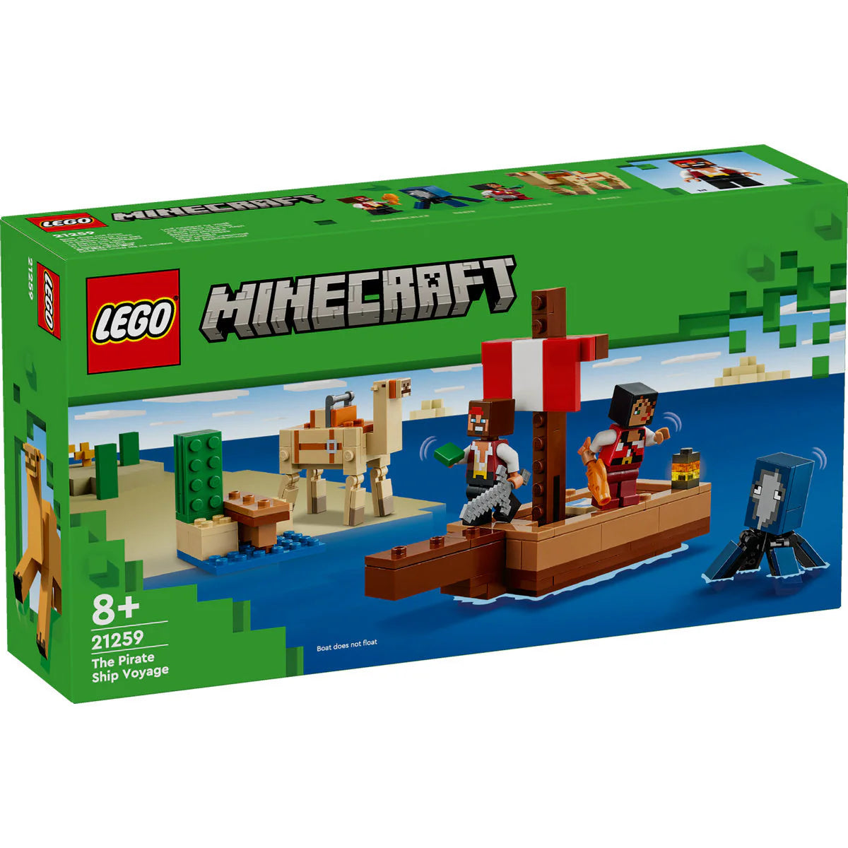 LEGO 21259 Пътуването на пиратския кораб