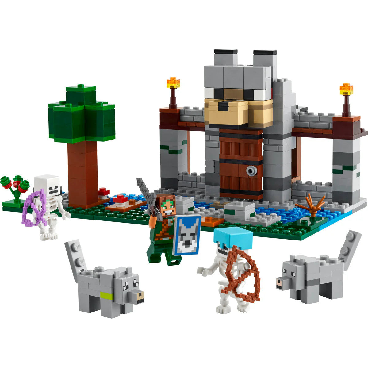 LEGO 21261 Вълчата крепост Minecraft