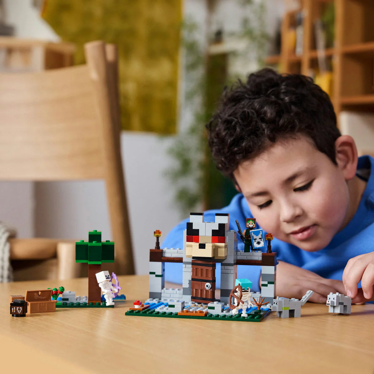 LEGO 21261 Вълчата крепост Minecraft