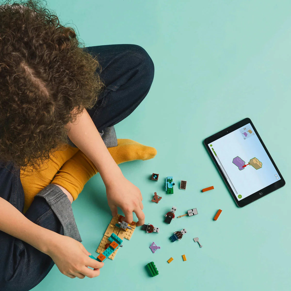 LEGO 21267 Пустинен патрул Minecraft