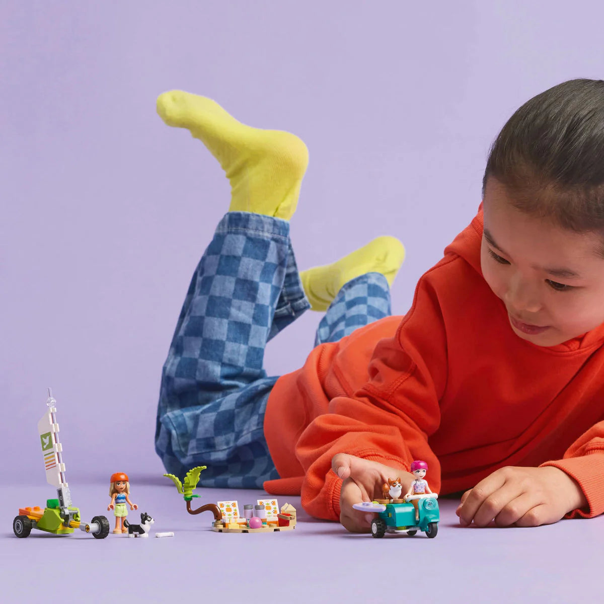 LEGO 42641 Сърфиращи кучета и скутер