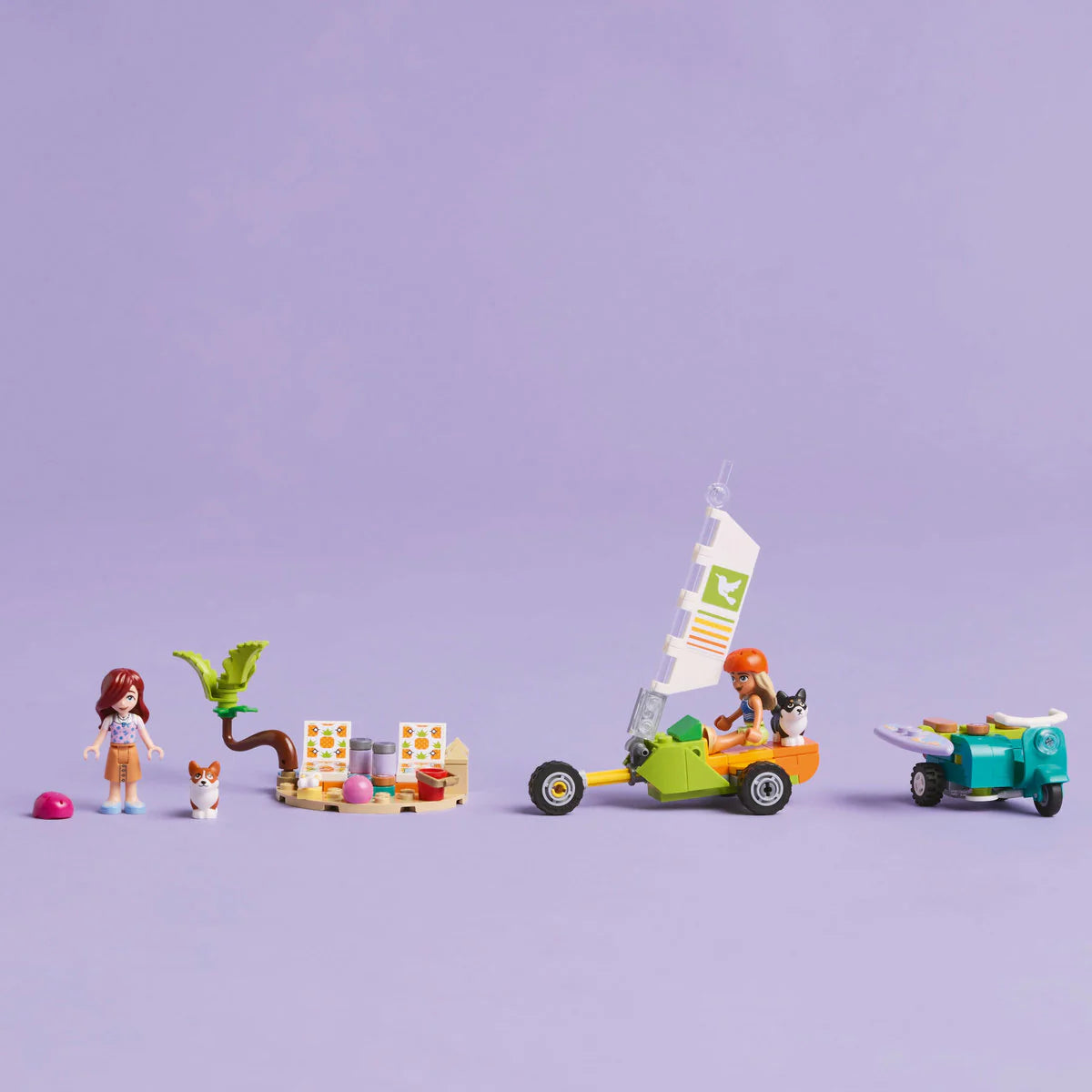 LEGO 42641 Сърфиращи кучета и скутер