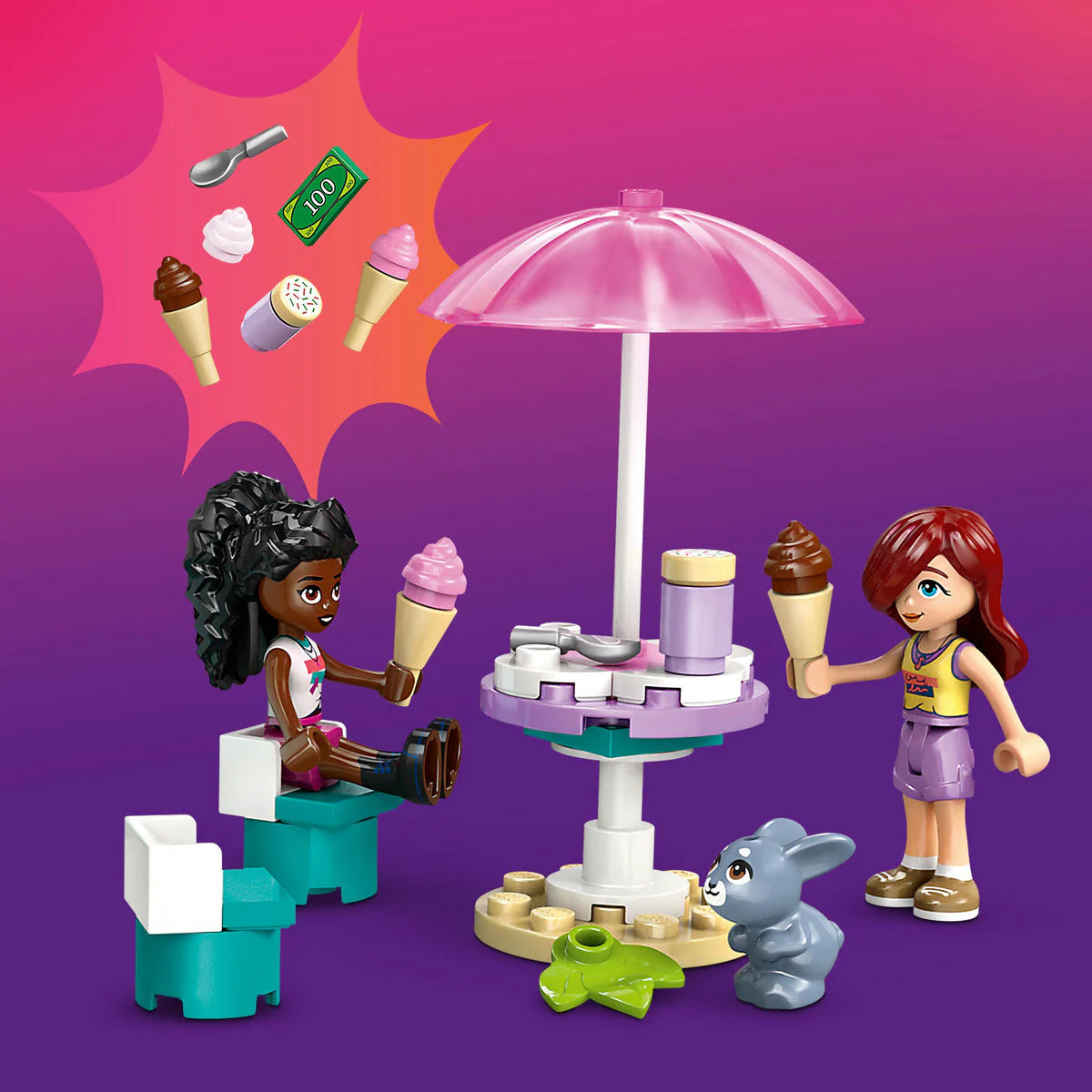 LEGO 42644 Камион за сладолед Friends