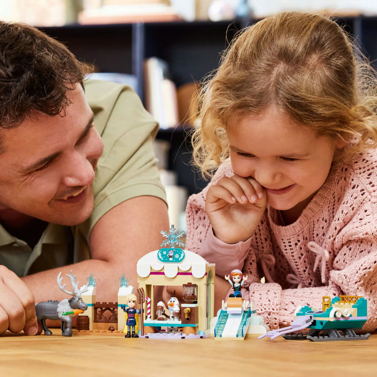 LEGO 43256 Приключението с шейна на Анна