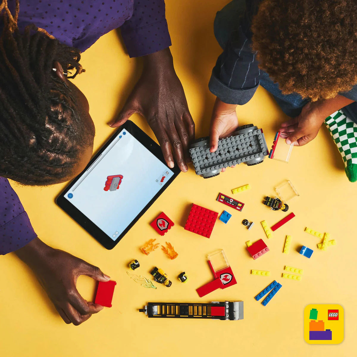 LEGO 60463 Пожарникарски камион със стълба