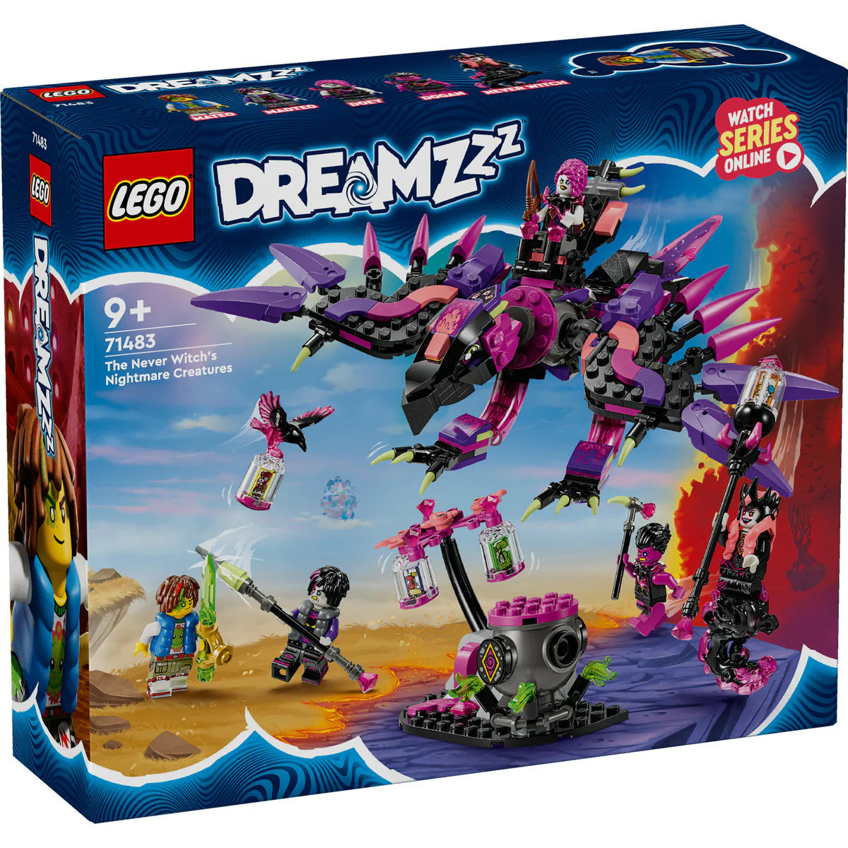 LEGO 71483 Кошмарните създания на Вещицата
