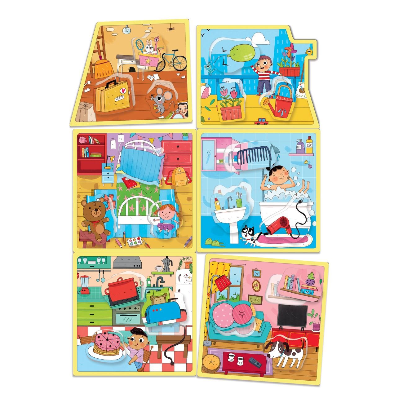 Моята голяма къща на Монтесори – Образователна игра Real Fun Toys за деца 2+