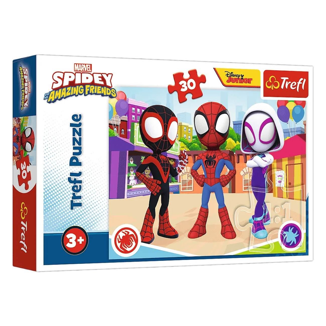 Пъзел Spidey and His Amazing Friends 30 части Trefl