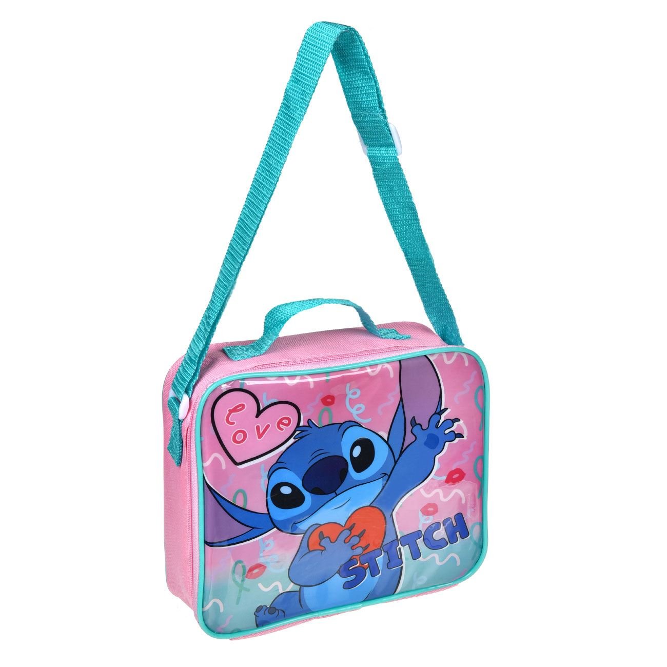 Комплект за хранене Stitch – термочанта, кутия и бутилка