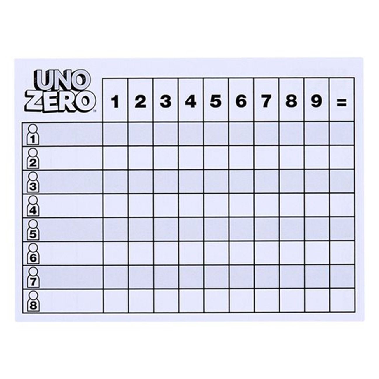 UNO Zero! Настолна игра с карти от Mattel