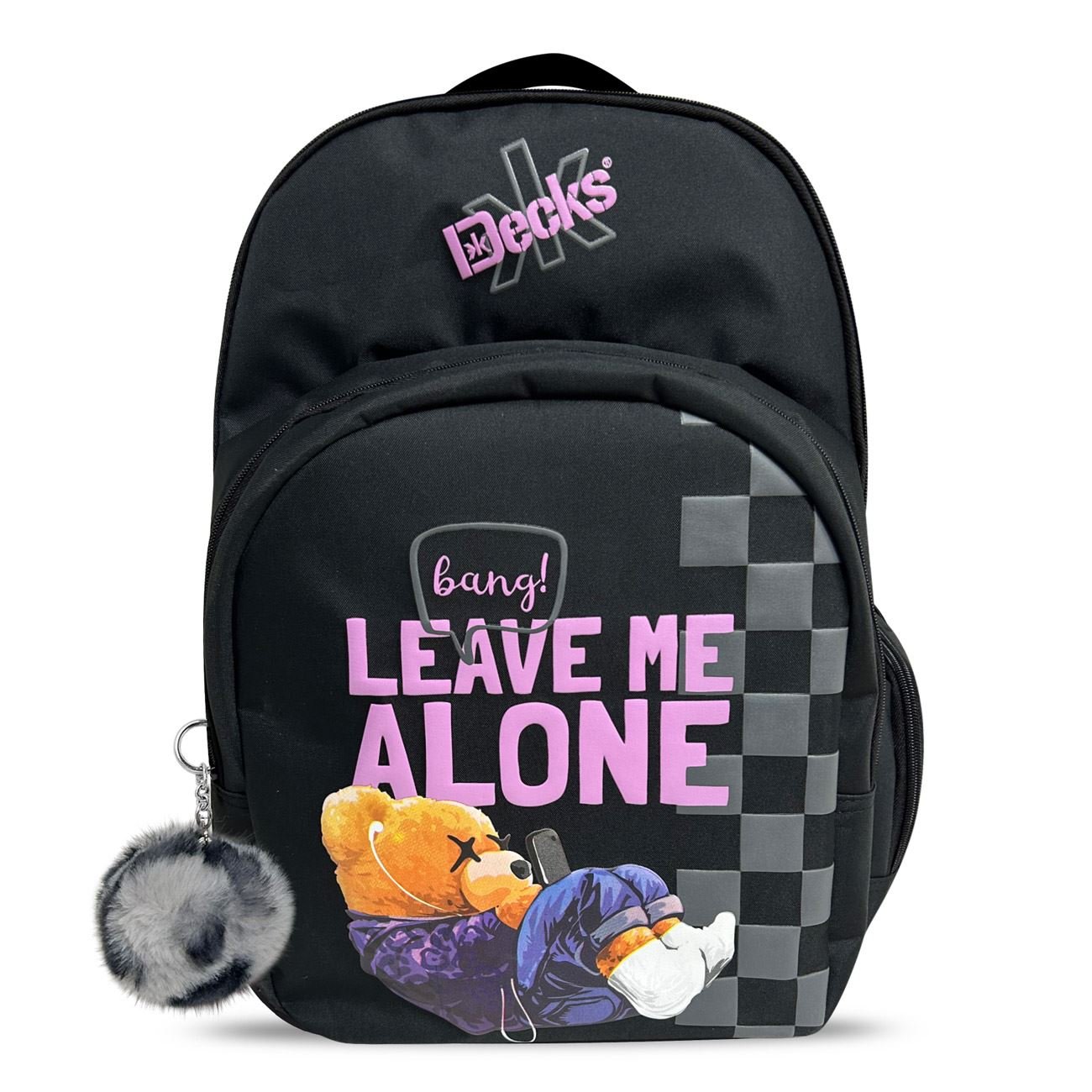 Ученическа раница Decks „Leave Me Alone“