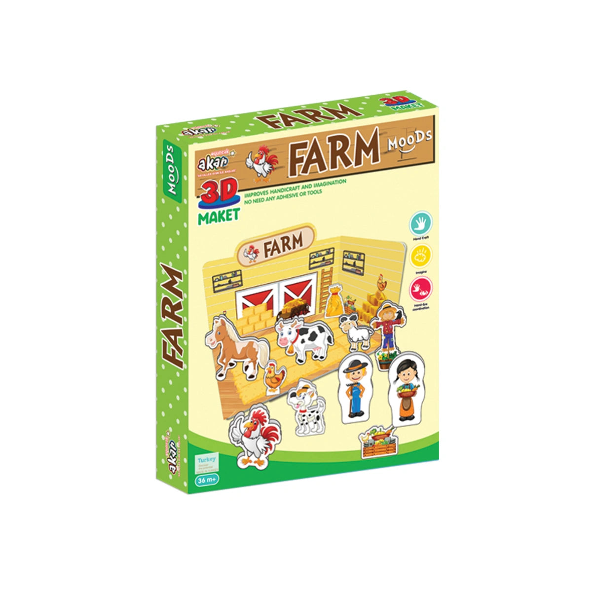 3D Макет Ферма Akar