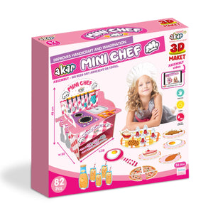 3D Макет Кухня Akar