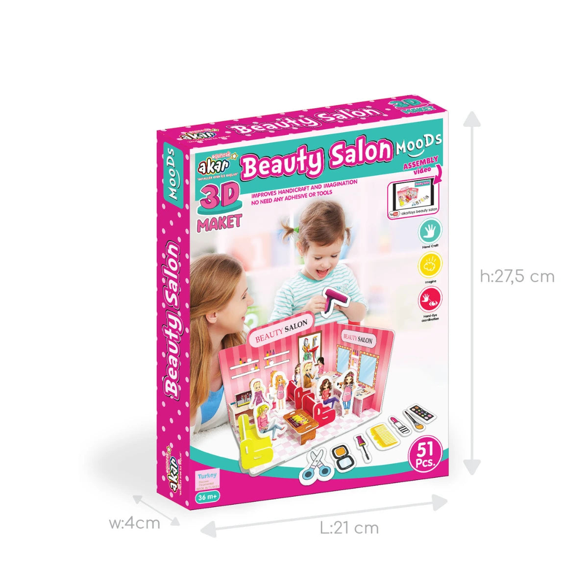 3D Макет Салон за красота Akar (51)