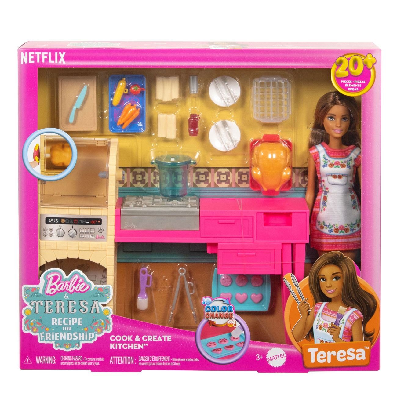 Кукла Barbie Teresa кухня Recipe for Friendship