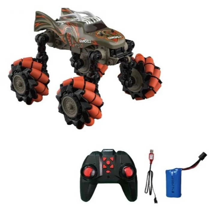 Офроуд джип с дистанционно 4x4 със сгъваеми колела RC 1:18