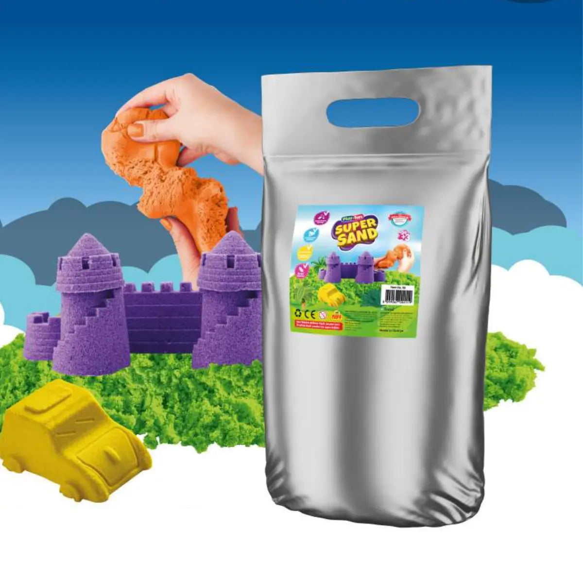 Чанта с кинетичен пясък 5 кг Play Toys