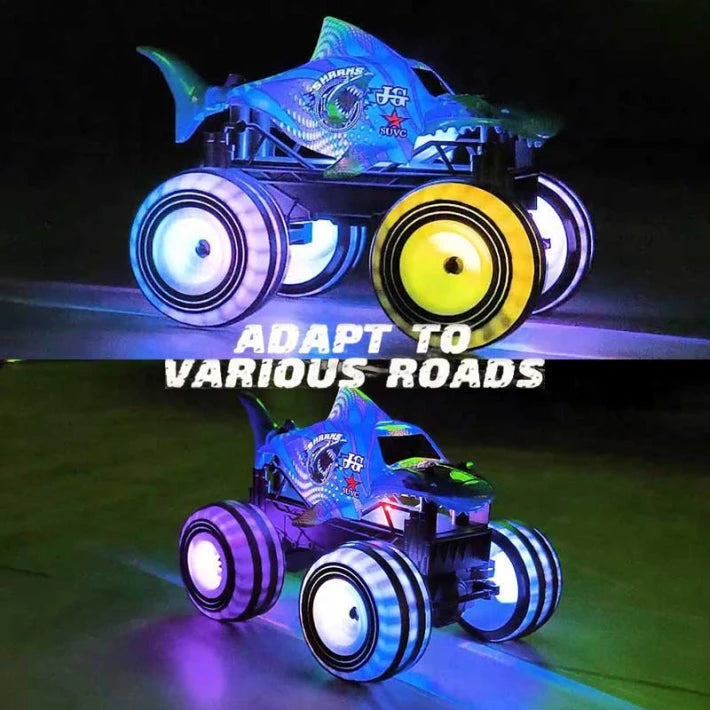 Радиоуправляема офроуд кола Crazon Shark RC 1:16 със светлинни ефекти