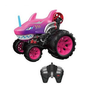 Офроуд джип с дистанционно Crazon Shark 360 - розов