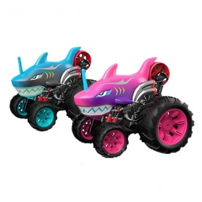 Офроуд джип с дистанционно Crazon Shark 360 - розов