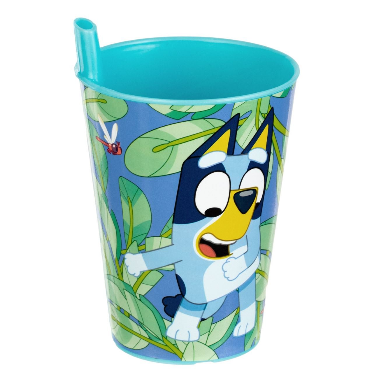 Детска чаша Bluey с вградена сламка – 260 мл