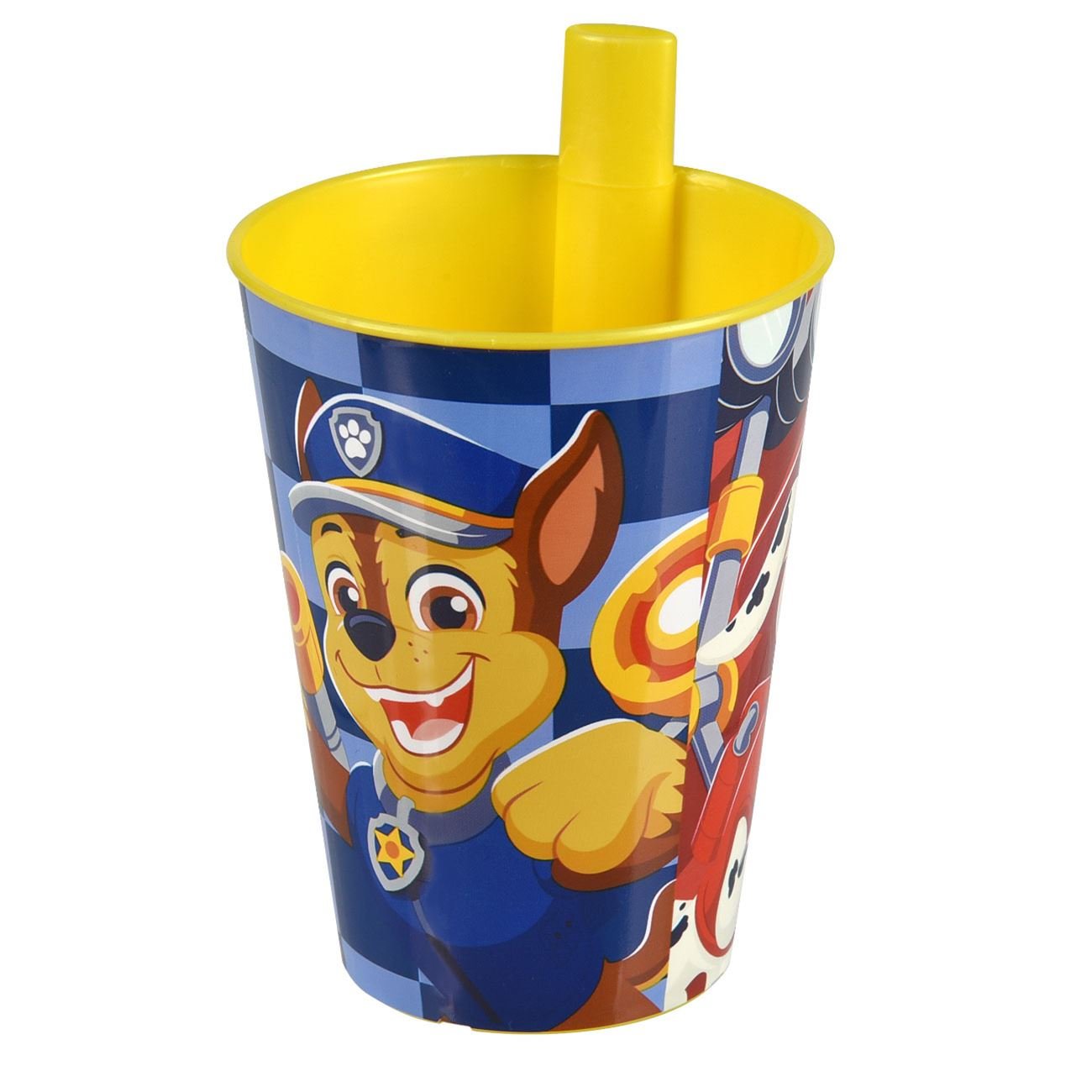 Детска чаша Paw Patrol с вградена сламка – 260 мл