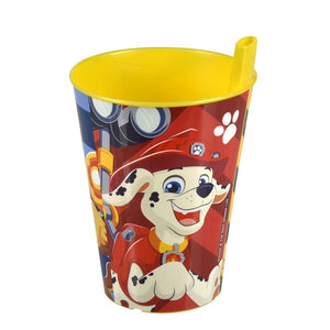 Детска чаша Paw Patrol с вградена сламка – 260 мл