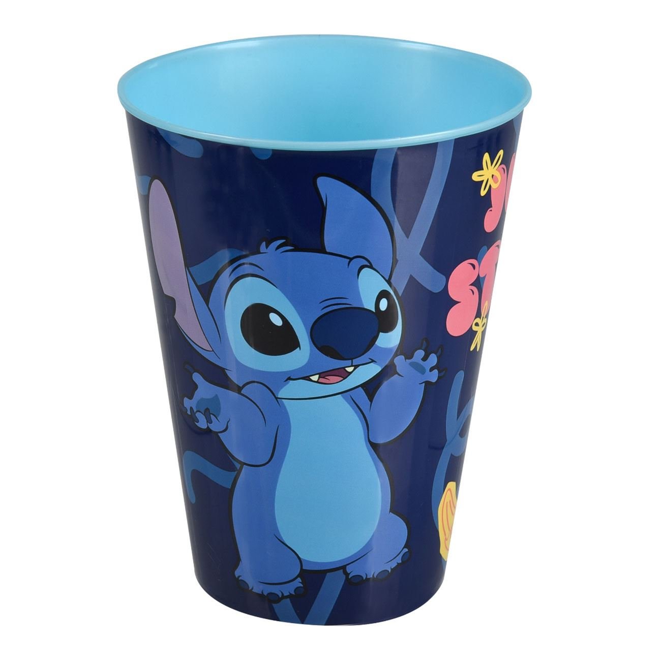 Детска чаша Stitch синьо-тюркоазена – 430 мл