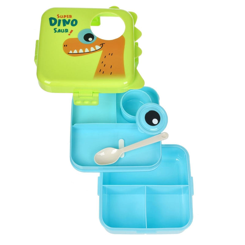 Кутия за храна Super Dinosaur – 5 отделения, 1100 мл