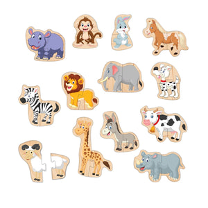 Говорещ пъзел Животни Jagu 3+ БГ