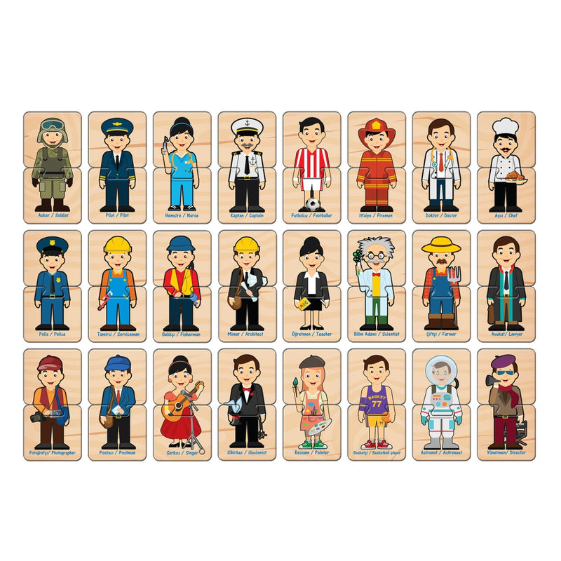 Говорещ пъзел Професии Jagu 3+