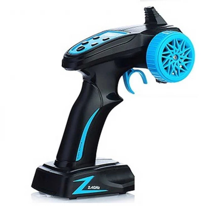 Екшън кола с 3 гуми, димен ефект и светлини RC 1:16