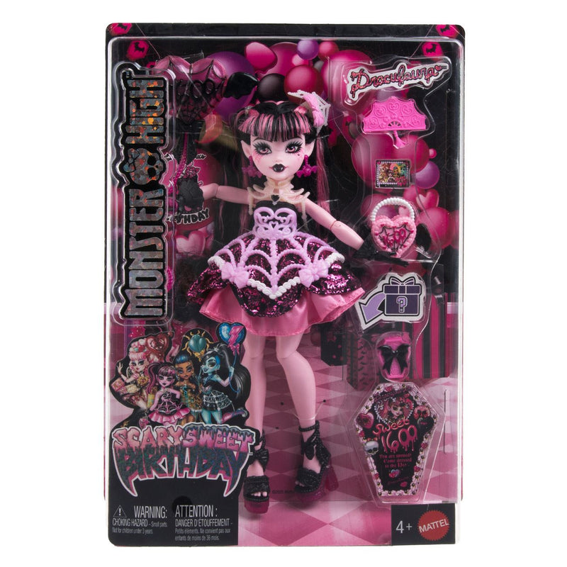 Кукла Draculaura Monster High Scary Sweet Birthday