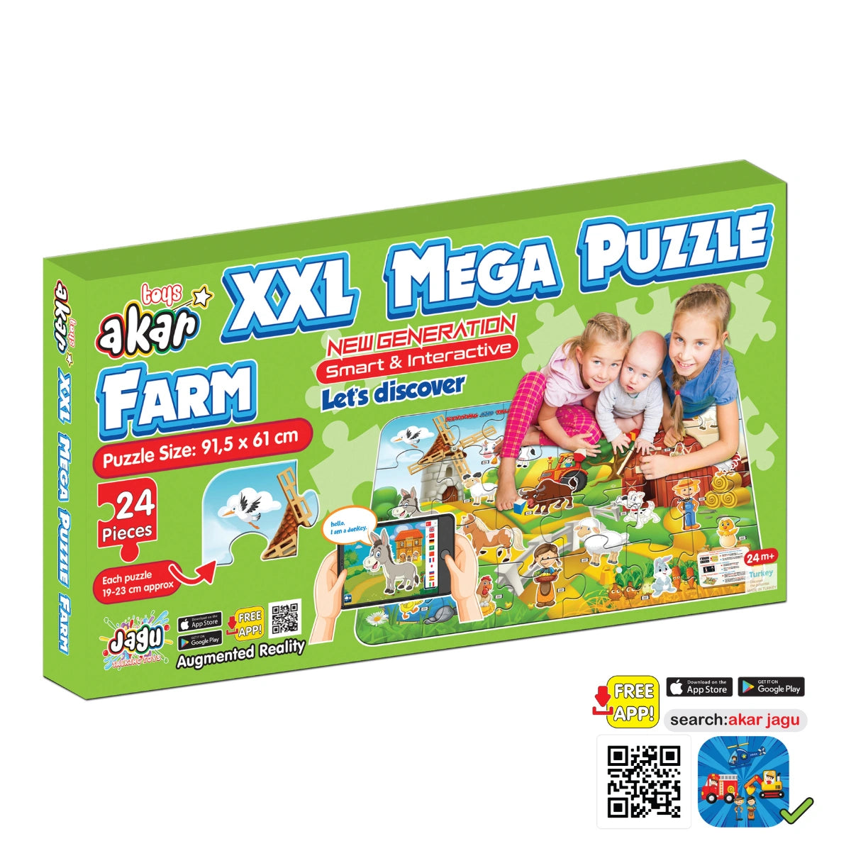 Говорещ мега пъзел Ферма Jagu XXL