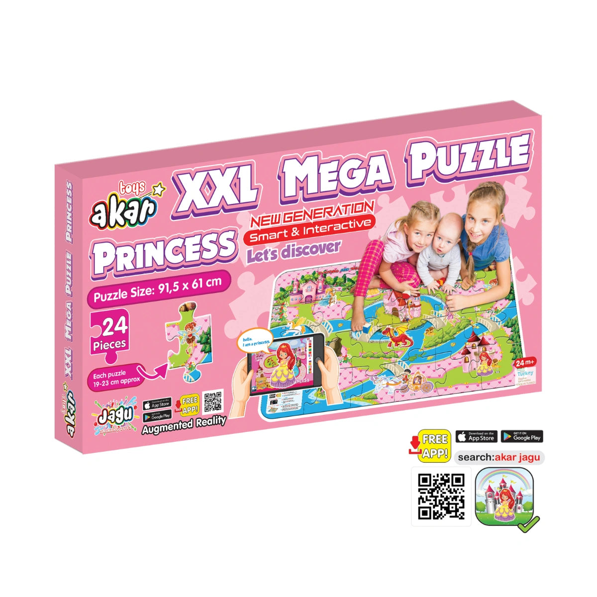 Говорещ мега пъзел Принцеси Jagu XXL