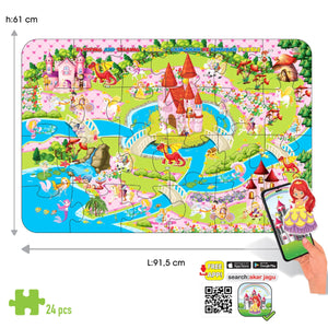 Говорещ мега пъзел Принцеси Jagu XXL