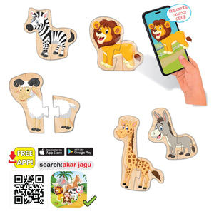 Говорещ пъзел Животни Jagu 3+ БГ