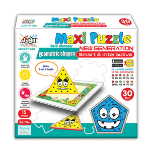 Говорещ пъзел Геометрични фигури Maxi Jagu