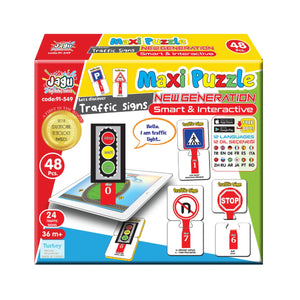 Говорещ пъзел Пътни знаци MAXI Jagu