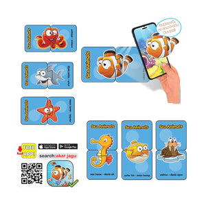 Говорещ пъзел Морски животни MAXI Jagu