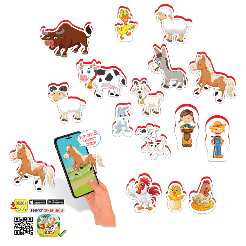 Говорещи играчки Ферма Jagu на български