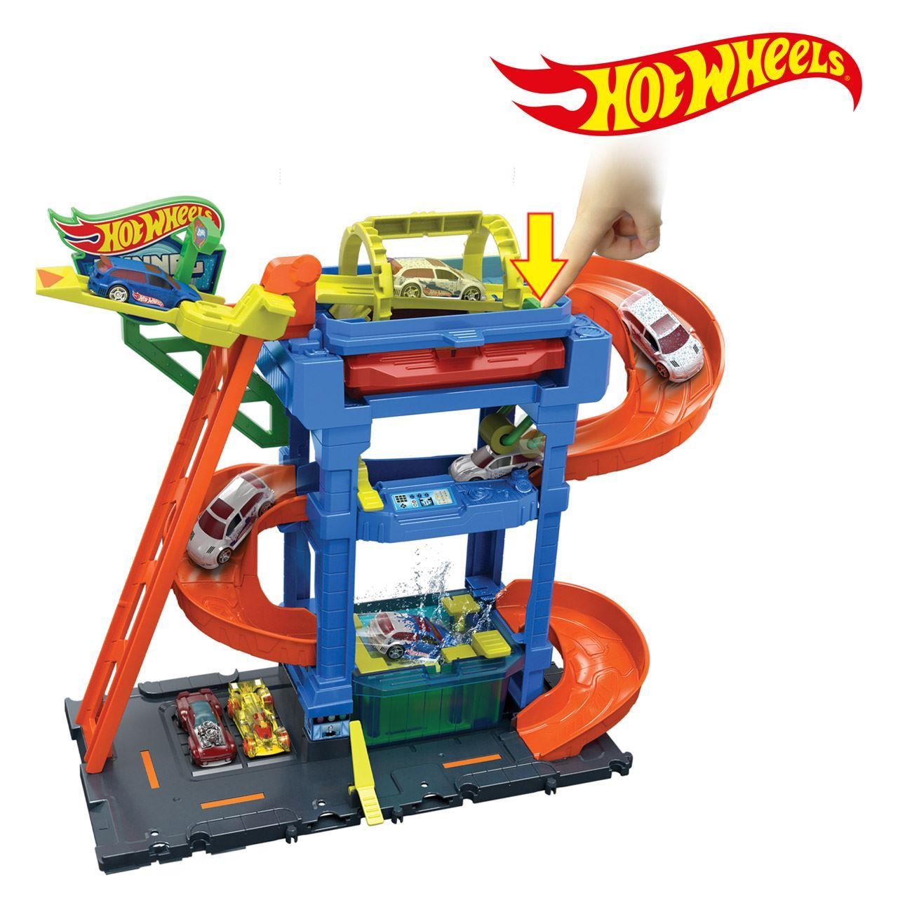 Hot Wheels City автомивка