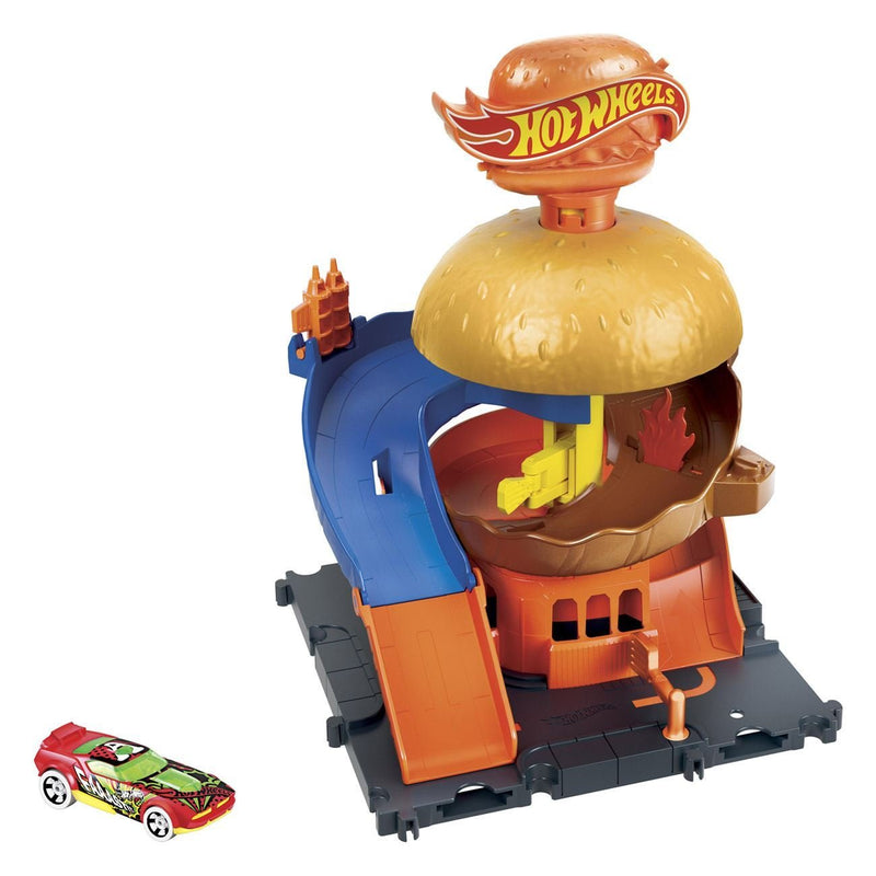 Hot Wheels City Nemesis гараж