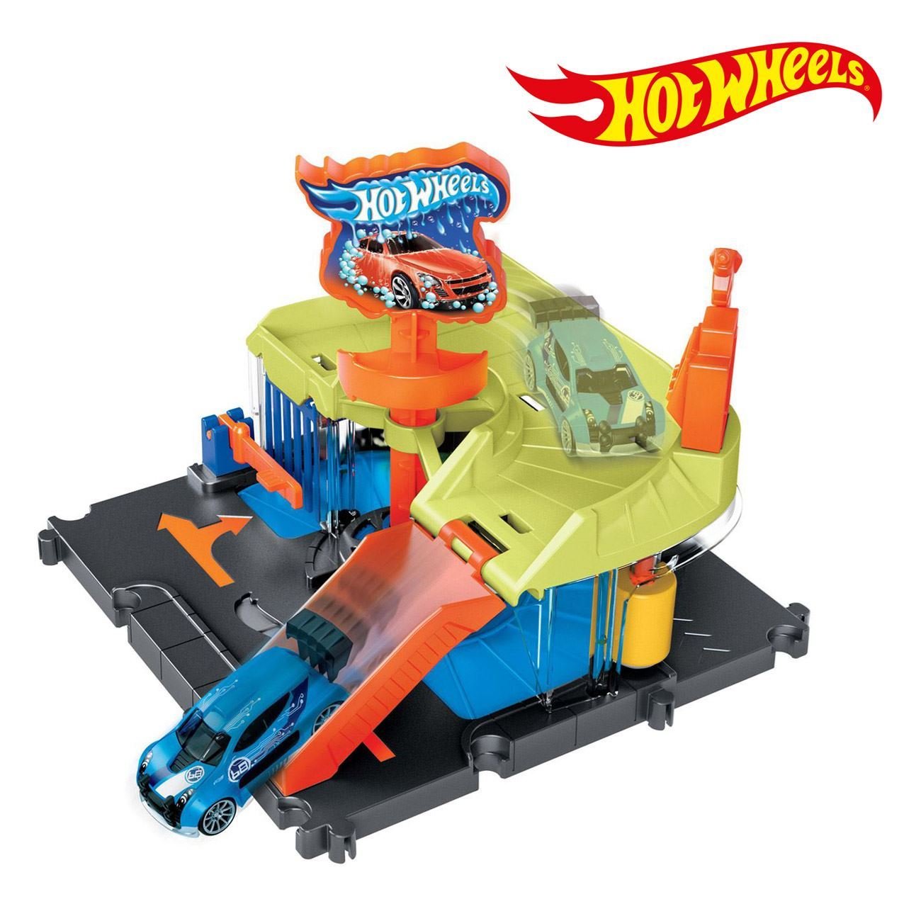 Hot Wheels City Nemesis гараж
