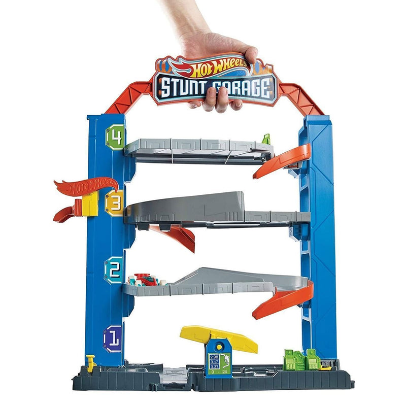Hot Wheels City Stunt гараж