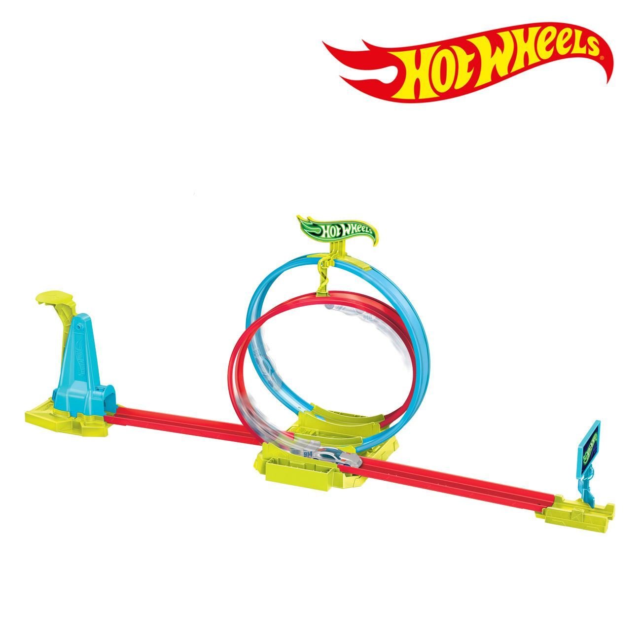Hot Wheels Double Loop писта