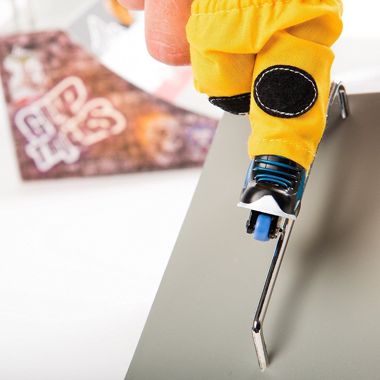 Играчка за пръсти Ролери, сини