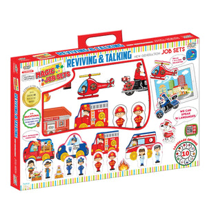 Говорещи играчки Jagu – Пожарна комплект