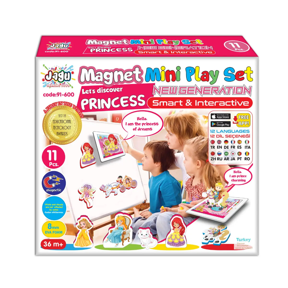 JAGU магнитни говорещи играчки Принцеси